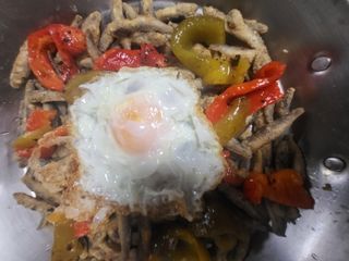 Chanquetada con huevos