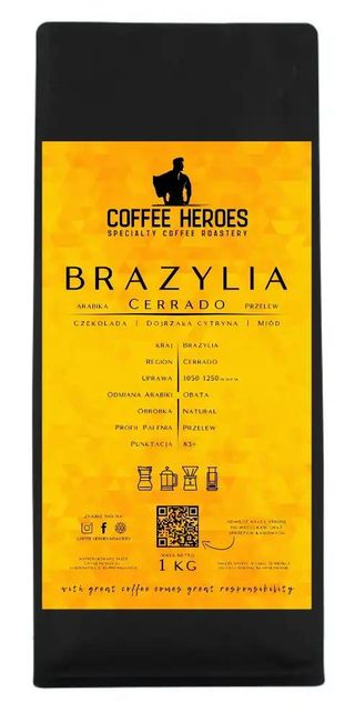 Brazylia Cerrado - Kawa ziarnista 1kg