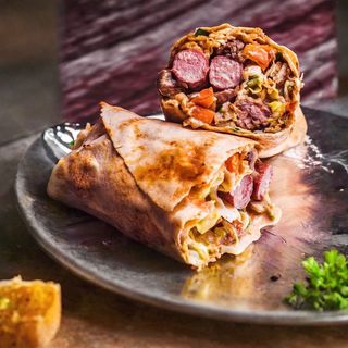Beef Shawarma (With Sausage Or Without Sausage)