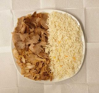 Plato De Arroz Con Carne