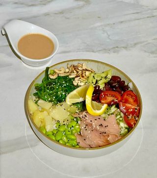 Healthy bowl cu somon 360G