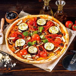 სამარხვო პიცა (პატარა)