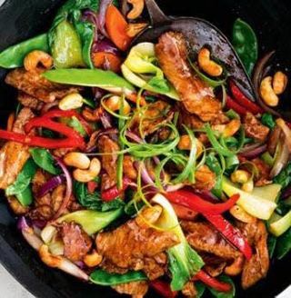 Sizzling Pork with Vegetables