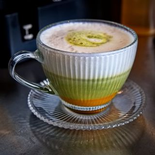 Mango Matcha Latte