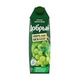 Հյութ «Դոբրի» խնձոր, խաղող 1լ