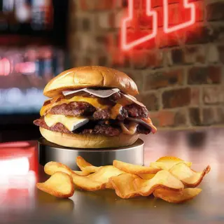 4 CHEESE BURGER SMASH