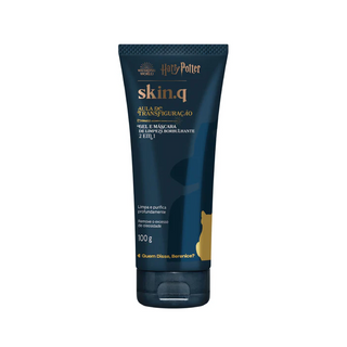 Gel e Máscara de Limpeza Borbulhante 2 em 1 Aula de Trans HP Skin.q 100g