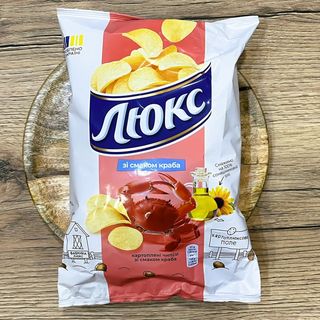  Chipsy Luks o smaku Kraba 125g