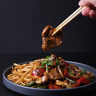 Wok с курицей