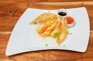 Krewetki w tempurze 5szt