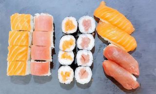 Combo 6 variado atún y salmón (20 pzs.)