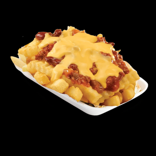 Papas fritas grandes chili cheddar