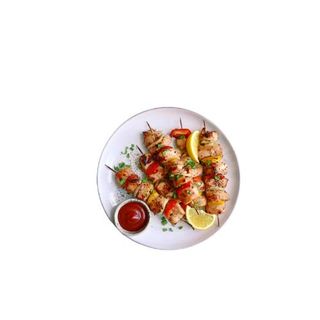 Brochette De Poulet  2 brochettes 