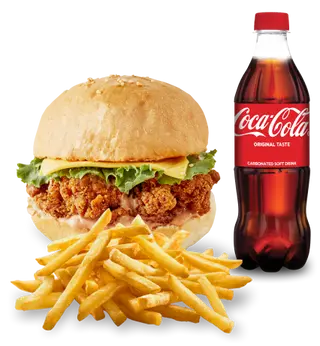 Double Chief Burger Combo