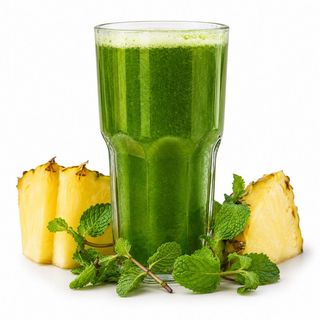 Pineapple And Mint Juice