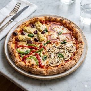 Pizza quattro stagioni (32 cm.)