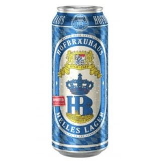 HB svijetlo lager pivo limenka 0,5l