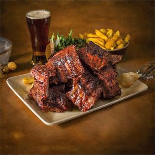 Реберця в соєво- медового соусі (100г)