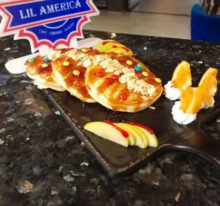 Pancake Miel Et Noix