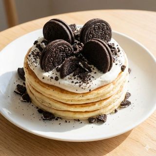 Pancake al Oreo