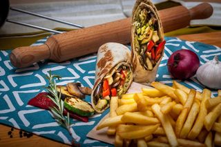 Meniu wrap cu legume