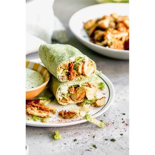 Jumbo Size Chicken Shawarma with Double Sausages