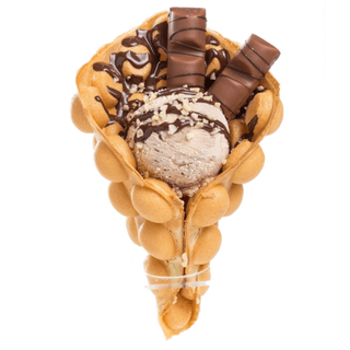 Bubble Waffle Gofre De Nutella