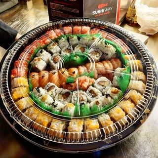 Sushi platter