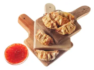 Gyozas de pollo