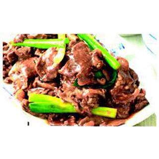 157. Ternera Con Bambú Y Setas