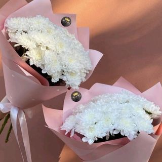 White Chrysanthemums