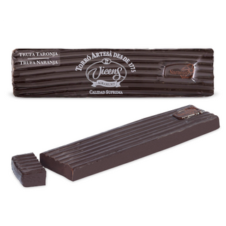 Turrón de Trufa a la Naranja Vicens Tabla 300 Gr.