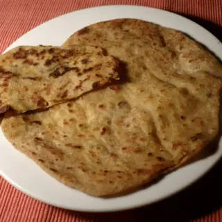 Paratha z ziemniakami