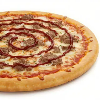 Pizza pequeña de barbacoa (26 cm.)