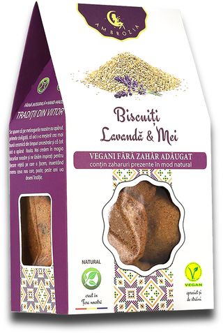 Biscuiți lavandă & mei