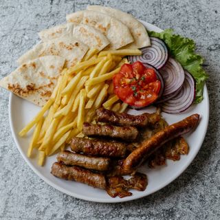 Ručak porcija - mešano meso