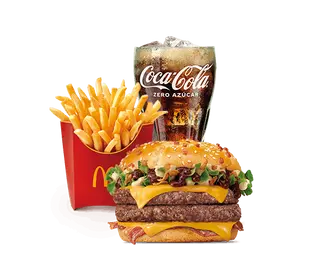 McMenú McExtreme BBQ & Mayo Doble 