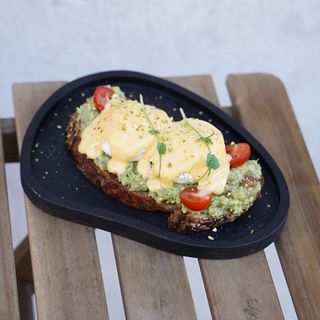 Avocado Toast with Poached Eggs