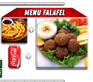 Menú Falafel  (Grande)