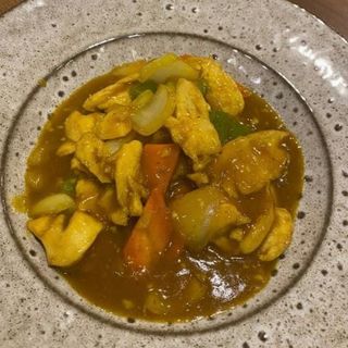 (58)Pollo con curry