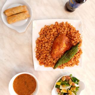 Menu Complet Pâtes au Poulet