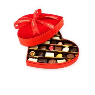 Guarda-Joias Coração Veludo M