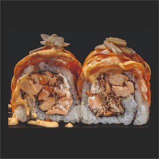 224 uramaki atun bbq atun frito salsa picante mayonesa  teriyaki 8 und