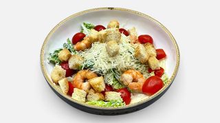 Цезарь с креветками 