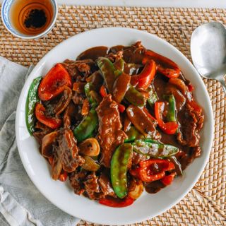 beef in black bean sauce