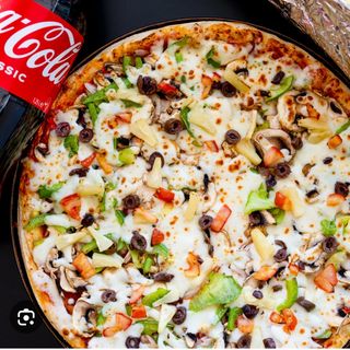 Pizza especial Kebabish