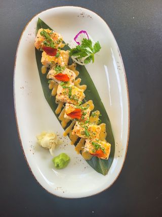 Flame Sake Roll (8 Szt.)
