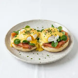 Huevos Benedictinos Con Salmón