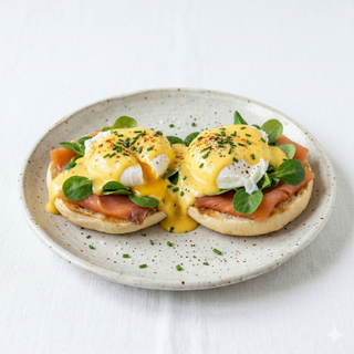 Huevos Benedictinos Con Salmón