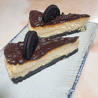 Tarta de queso Oreo  Negro